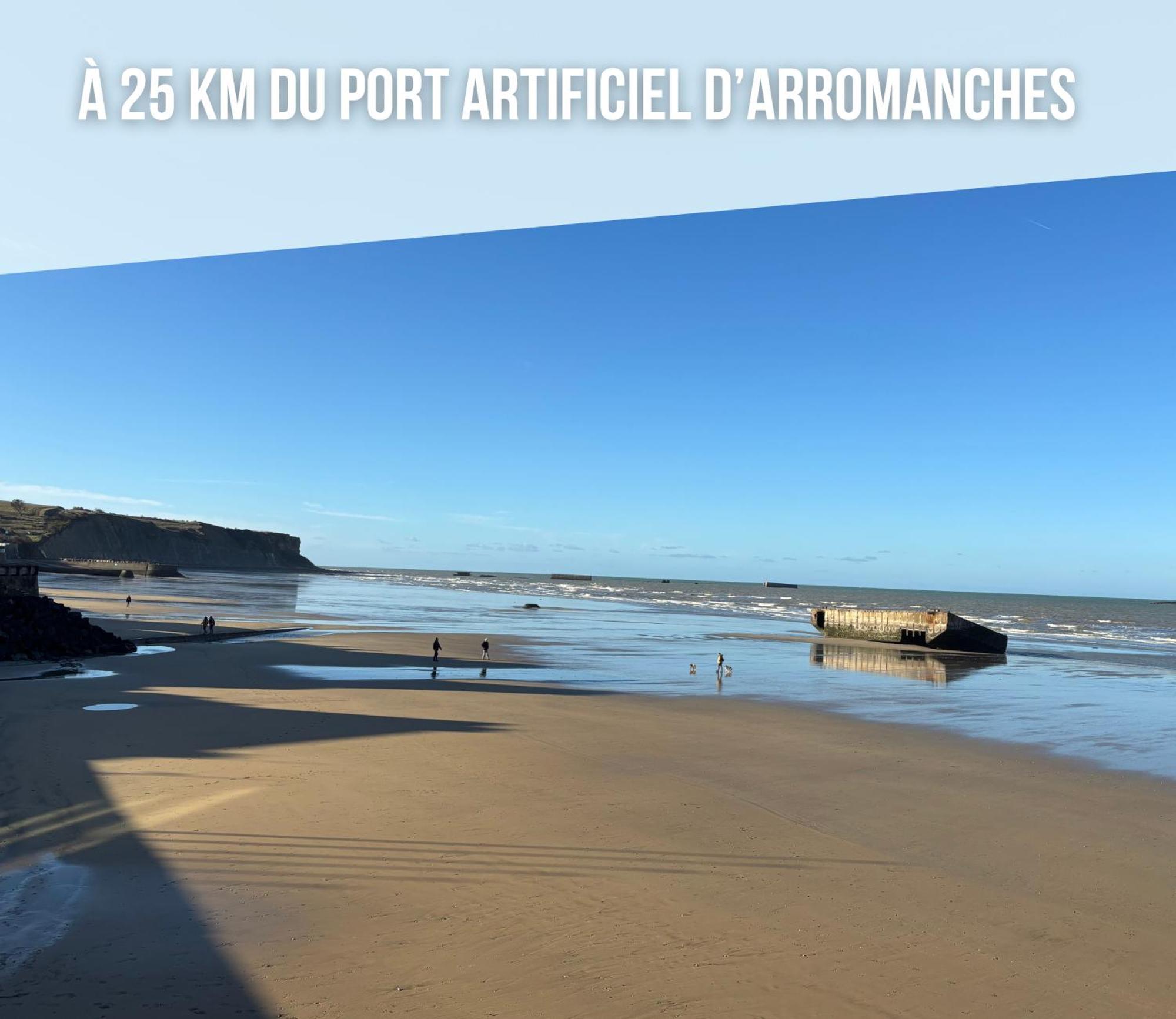La Fromagerie Maison Lumineuse Et Spacieuse Beau Sejour 5 Ch 2 Wc 1 Sdb Grand Jardin Clos 5Mn A Pied Commerces 10 Mn Plage Omaha Beach Proche Plages Du Debarquement Trevieres 외부 사진